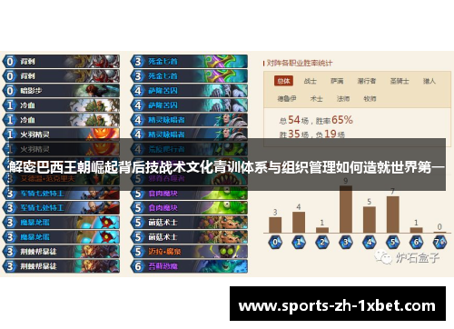 解密巴西王朝崛起背后技战术文化青训体系与组织管理如何造就世界第一